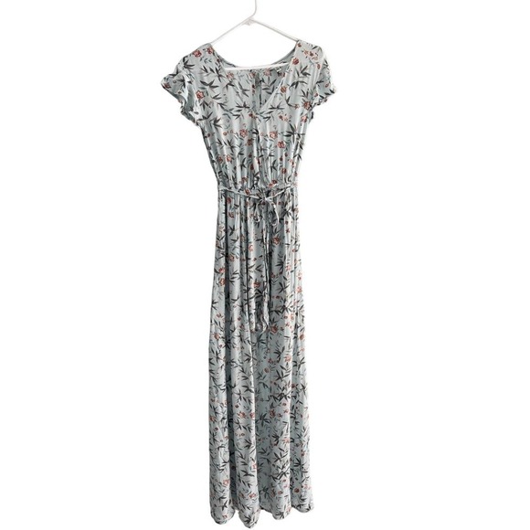 American Eagle Outfitters Floral Shorts Romper Maxi Dress, SiZE XS - Picture 3 of 15